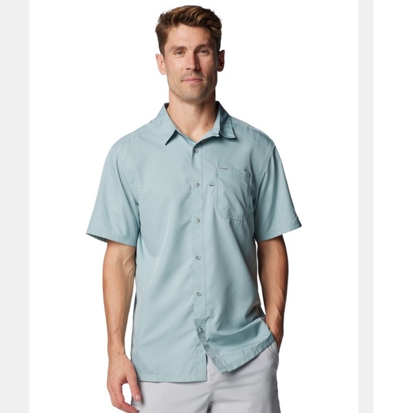 COLUMBIA MEN'S PFG SLACK TIDE CAMP SHIRT - Picture 1 of 10